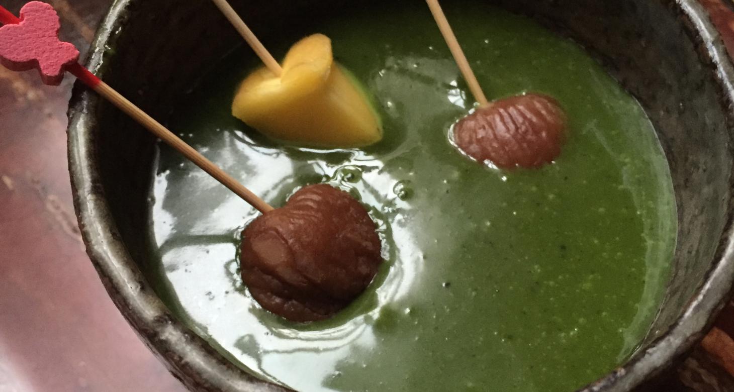 Fondue au Matcha