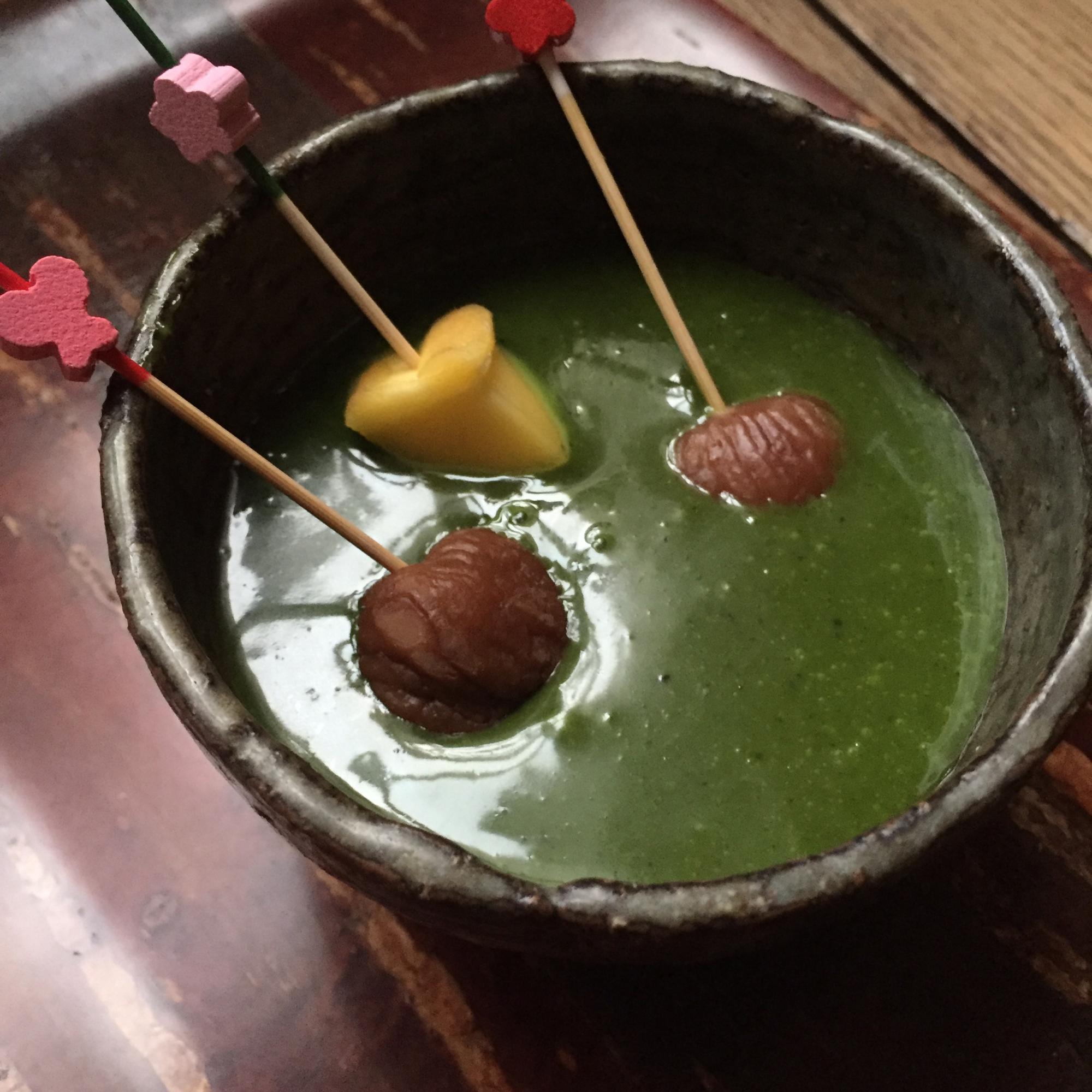 Fondue au Matcha