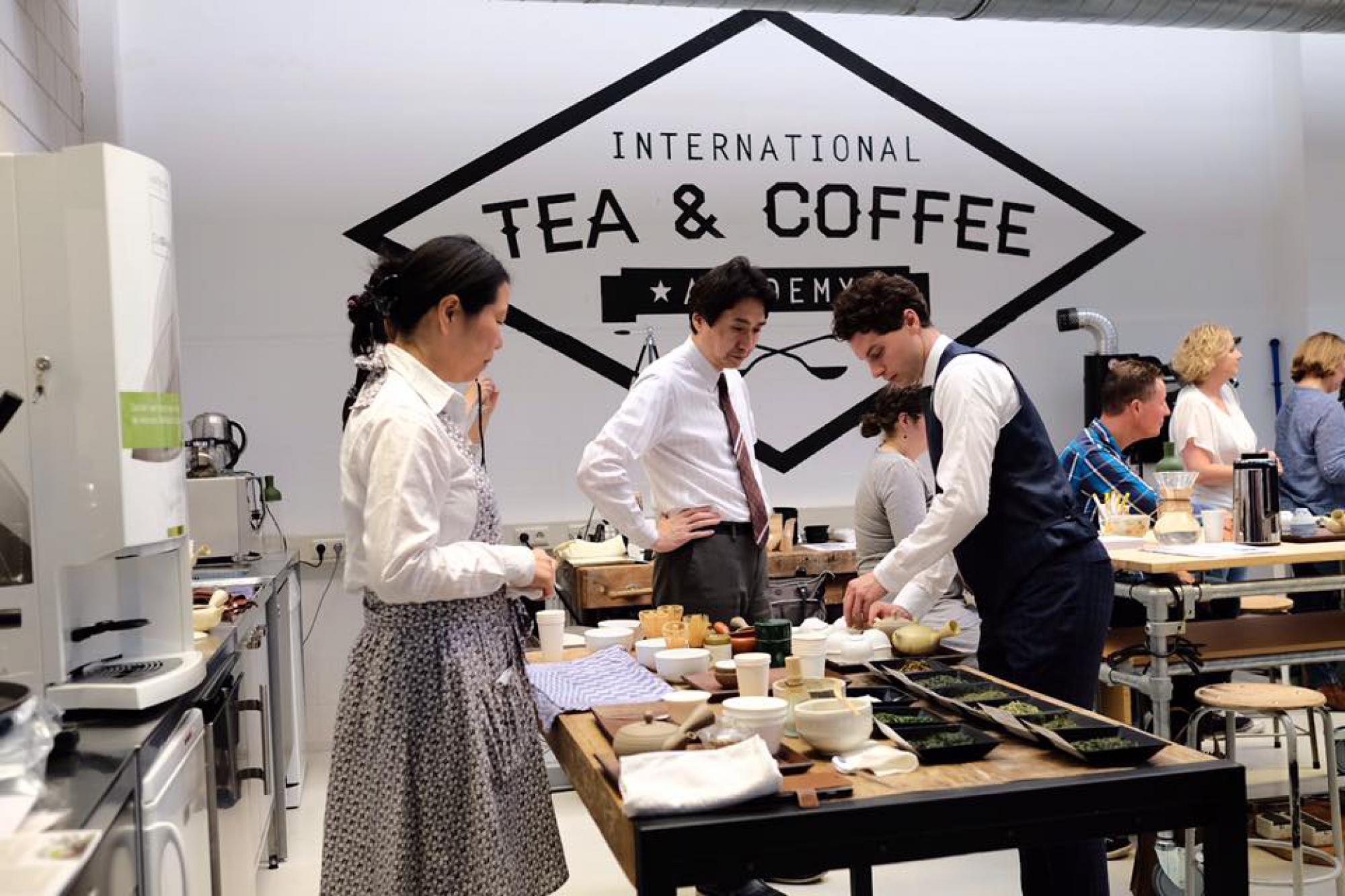 Séminaire thé vert japonais à l'ITC Academy - La Haye - Pays-Bas