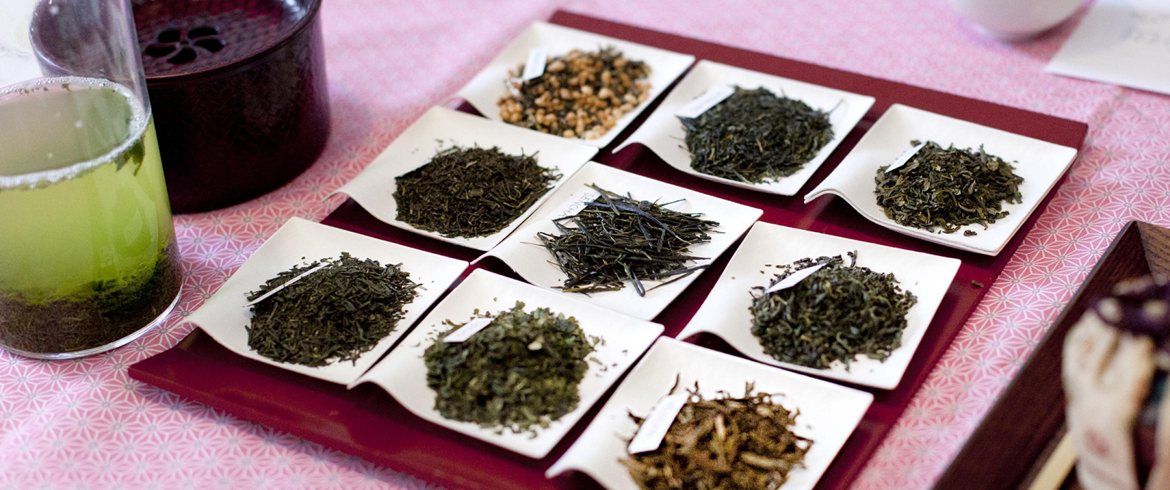 Ateliers de dégustations de thés verts japonais