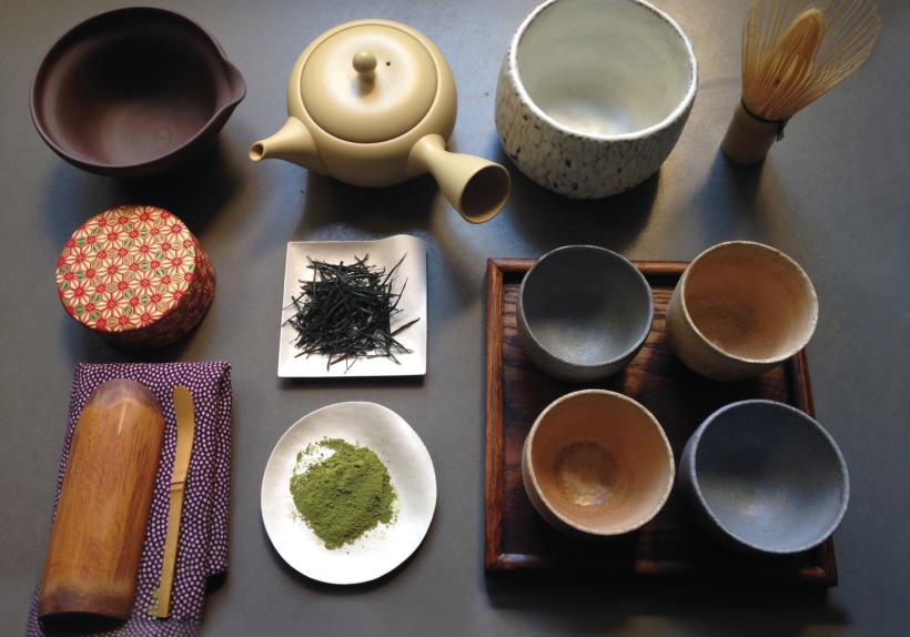 Accessoires du thé verts japonais - Dégustation Sencha / Matcha