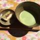 Matcha Bio de Uji : chawan et wagashi - matcha - thé vert japonais - Nihoncha Paris